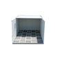 Duramax 22' x 10' Flat Roof Insulated Building 30872 interior view of foundation kit assembled