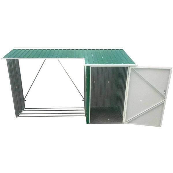 Duramax Sheds Direct - Duramax WoodStore Combo Green with Off White ...